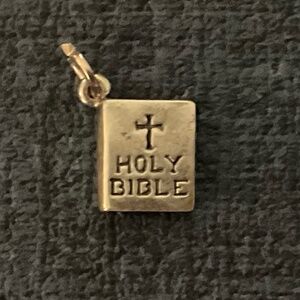 James Avery Sterling Silver Holy Bible Charm
